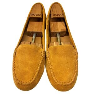 Jack Rogers Loafers Women's 9M Tan Suede Driving Moccasin Whipstitch Flat